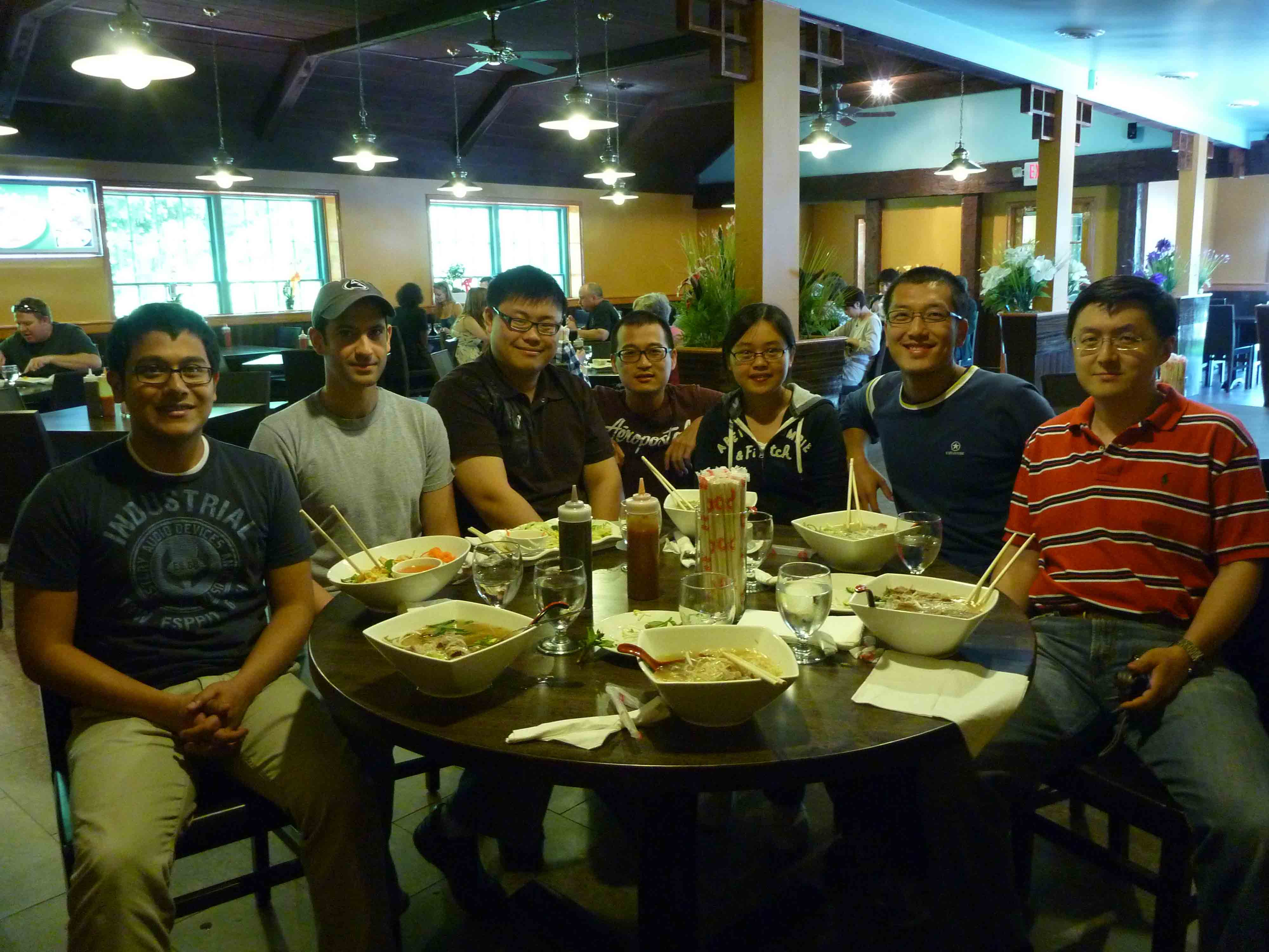 2012 group lunch